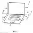Fig. 02 - Electronic device with near-field antenna operating through display