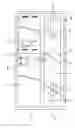 Fig. 01 - Electrical cabinet service door with integrated dead front