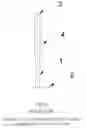 Fig. 04 - VERTICAL SELF-STANDING BACK SUPPORT DEVICE