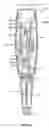 Fig. 22 - Multiple dosage injector with rack and pinion dosage system