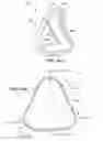 Fig. 43 - Mask assembly with cushion-receiving channel and partial bead therein