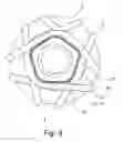 Fig. 04 - SOLID CARBON REAR WHEEL COMPRISING A POLYGONALLY OUTSIDE CONTOURED HUB