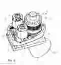 Fig. 05 - Device for adjusting a shell-shaped housing part, a supporting frame for use in such a device, and a vehicle provided with such a device
