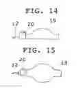 Fig. 14 - Steering wheel cover with inflatable hand-holds