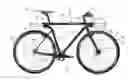 Fig. 01 - Bicycle frame with integrated accessories