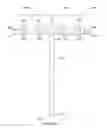 Fig. 02 - PORTABLE, SINGLE SUPPORT STAKE RACK FOR SURFBOARDS AND THE LIKE