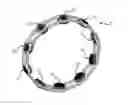 Fig. 01 - Propeller ring comprising radial housings with an ovoid cross-section