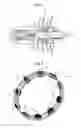Fig. 02 - Propeller ring comprising radial housings with an ovoid cross-section