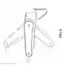 Fig. 07 - Locking release mechanism for an articulated support arm