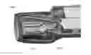 Fig. 01 - Flashlight emitting light in two different directions using a reflector and reflective surface