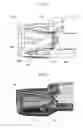 Fig. 04 - Flashlight emitting light in two different directions using a reflector and reflective surface