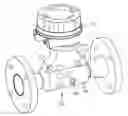 Fig. 01 - Ultrasonic, flow measuring device