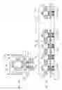Fig. 02 - Semiconductor device having quadrangular interposer with functional blocks having arranged regions and waveguides