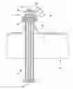 Fig. 01 - Through roof connector assembly