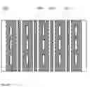 Fig. 21 - Optoelectronic device with enhanced lateral leakage of high order transverse optical modes into alloy-intermixed regions and method of making same