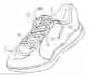 Fig. 01 - Shoelace comprising a silicone band