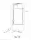 Fig. 16 - Protective case for an electronic device with a docking receptacle for a wireless peripheral device