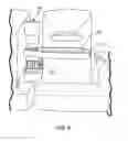 Fig. 05 - Portable customizable swiveling concession tray