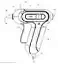 Fig. 01 - Glue gun dispensing nozzle indicator