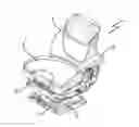 Fig. 01 - Vehicle seat with a roller guide