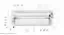 Fig. 01 - Compact container provided with airtight packing having upper and lower sealing rubbers and coupling tension protrusion