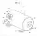 Fig. 02 - Linear compressor with sound dampening gaskets