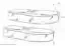 Fig. 01 - Headlight assembly with interchangable composite lens