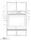 Fig. 02 - Vertically translating hinge mechanism for a built-in oven