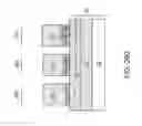 Fig. 32 - Monolithic multicolor direct view display containing different color LEDs and method of making thereof