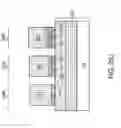 Fig. 35 - Monolithic multicolor direct view display containing different color LEDs and method of making thereof