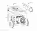 Fig. 01 - Mounting arrangement for wireless communication board for a portable generator
