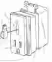 Fig. 01 - Retractable wall mounted electrical plug for charging communication devices