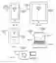 Fig. 02 - Capturing a panoramic image using a graphical user interface having a scan guidance indicator