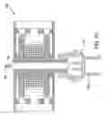 Fig. 11 - Electromagnetic transducer with specific internal geometry