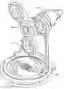 Fig. 01 - Spinner having detachable base and stand therefor