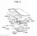 Fig. 03 - Thermal type air flow meter having a reinforcing structure provided on the base member between the board fixing part and the secondary passage constituting part
