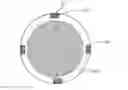 Fig. 01 - LIGHT GUIDE PLATE, BACKLIGHT SOURCE AND SMART WATCH