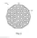 Fig. 06 - Stacked patch antennas using dielectric substrates with patterned cavities