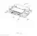 Fig. 02 - Electrical connector with improved shielding plate