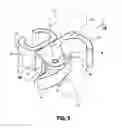 Fig. 05 - Walking cane clamp and base for use with walkers and rollators