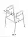 Fig. 09 - Walking cane clamp and base for use with walkers and rollators