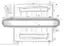 Fig. 01 - Roller conveyor oven for heating while rotating and conveying a multiplicity of cylindrical food items thereon
