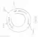 Fig. 25 - Dining plate system with visual stimulating, sensing and/or communication means, and method of using