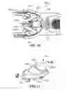 Fig. 11 - Shaver's handle with a lock and release mechanism for engaging and disengaging a razor cartridge