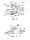 Fig. 19 - Shaver's handle with a lock and release mechanism for engaging and disengaging a razor cartridge