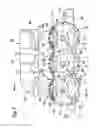 Fig. 08 - Internal combustion engine provided with cooling water passage