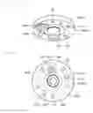 Fig. 08 - Rotary compressor having communication path hole overlap with discharge chamber concave portion