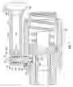 Fig. 03 - Adapter for mounting a cylinder for a fluid powered linear actuator to a fluid channel