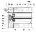 Fig. 01 - Dryer for a textile web, with improved hot-air supply