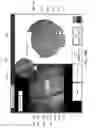 Fig. 32 - Graphic overlay for measuring dimensions of features using a video inspection device